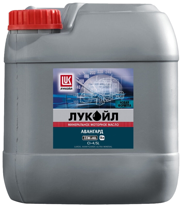 Моторное масло Лукойл Авангард 15W40, 18л